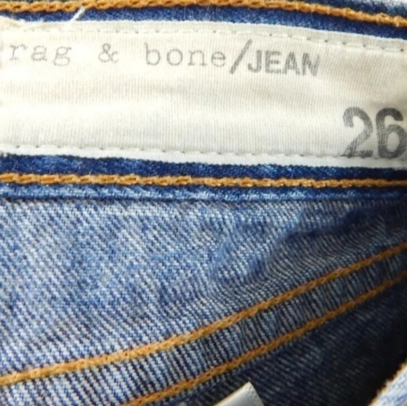 Rag & Bone Distressed Boyfriend Jeans Beacon - Picture 4 of 5